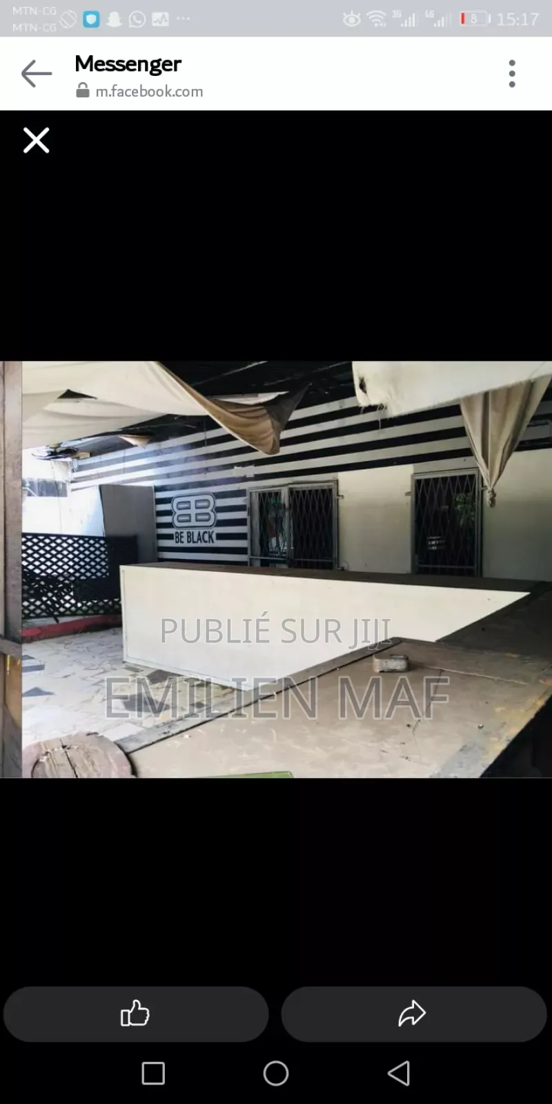 4chbre Appartement dans Emaf Action, Ngoyo à Louer