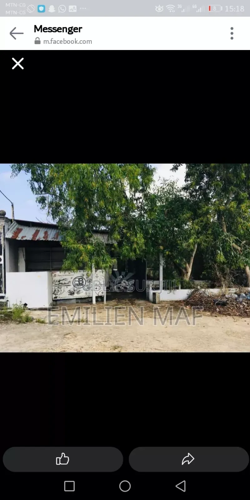 4chbre Appartement dans Emaf Action, Ngoyo à Louer