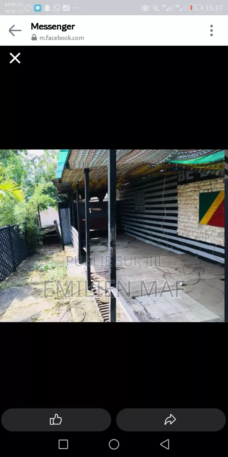 4chbre Appartement dans Emaf Action, Ngoyo à Louer