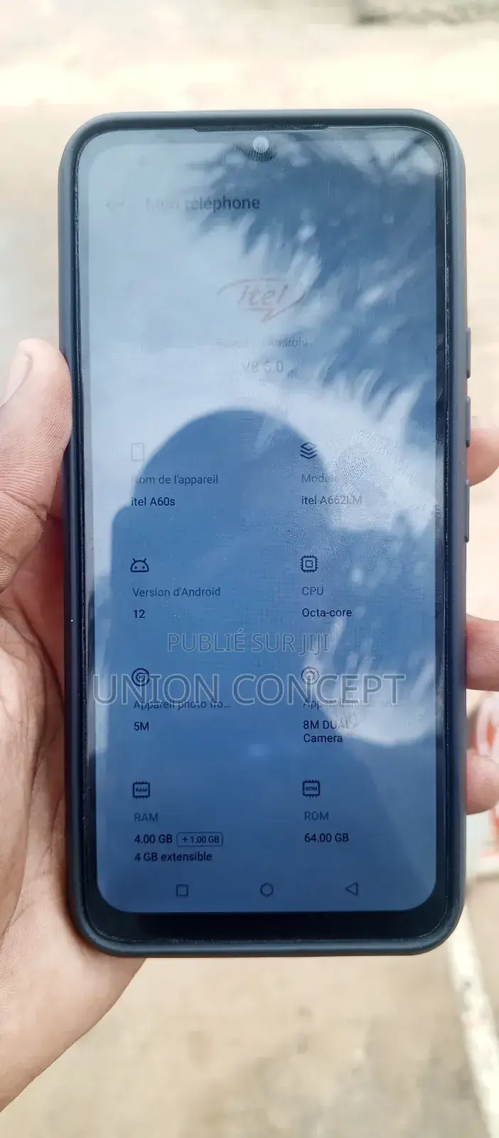 Itel A60s 64 GB Bleu