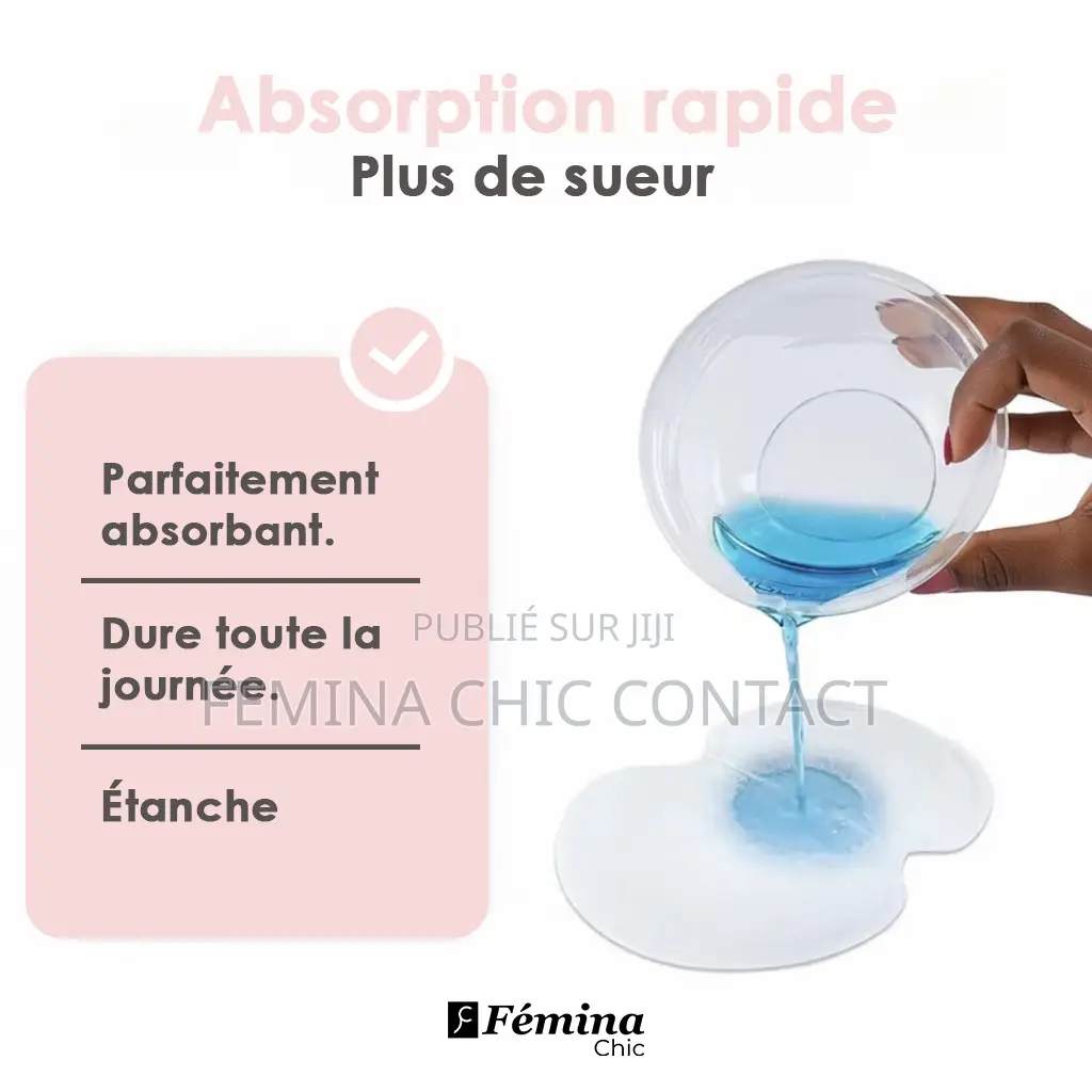 Coussin Anti-transpirant Jetable Pour Les Aisselles