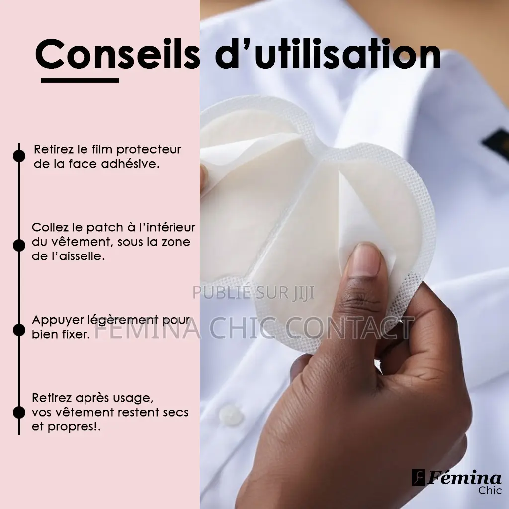 Coussin Anti-transpirant Jetable Pour Les Aisselles