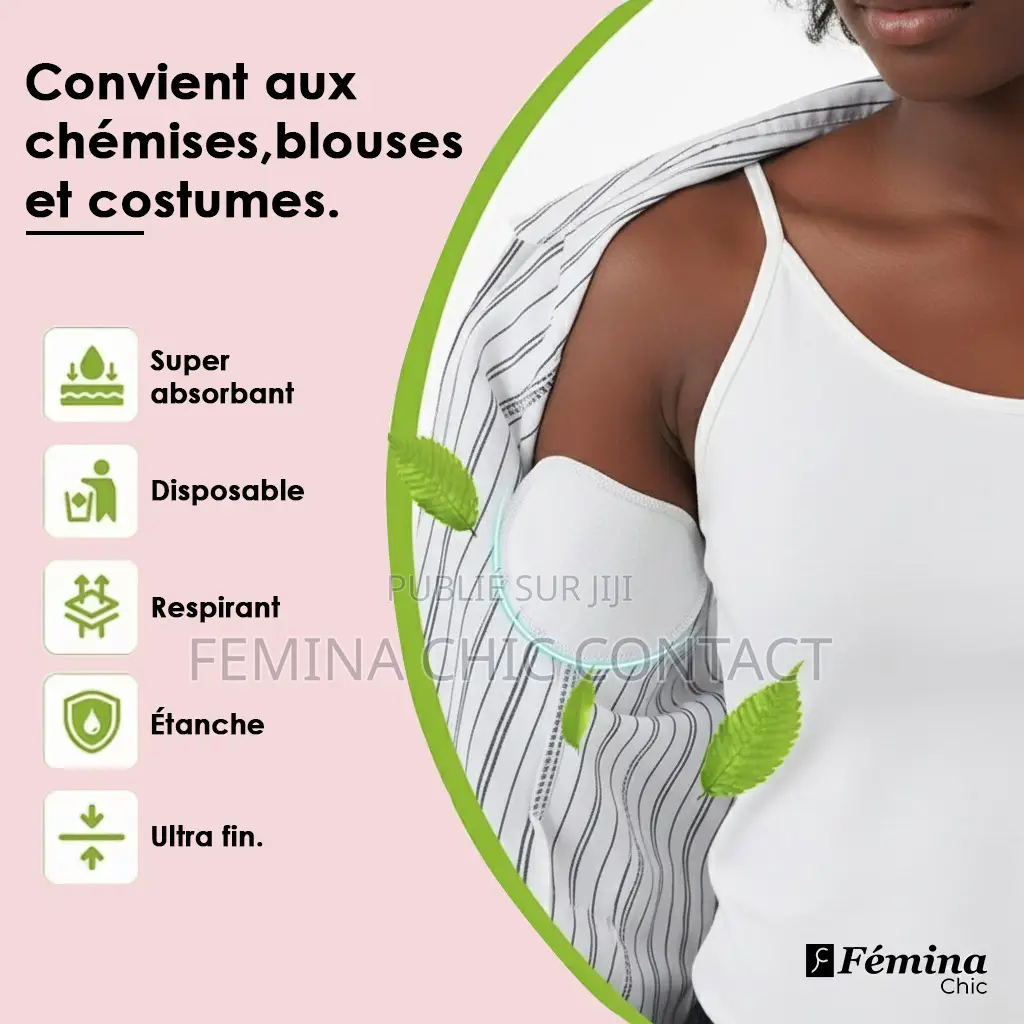 Coussin Anti-transpirant Jetable Pour Les Aisselles