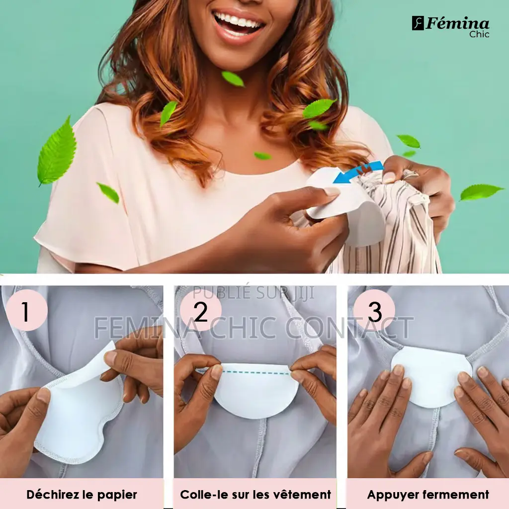 Coussin Anti-transpirant Jetable Pour Les Aisselles