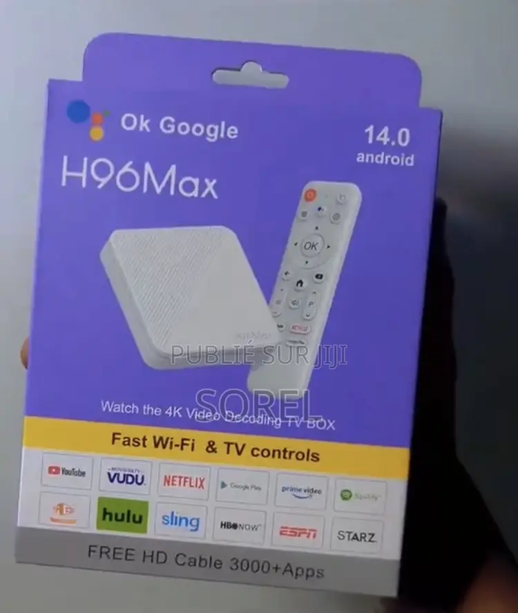 Box Smart Tv H96max