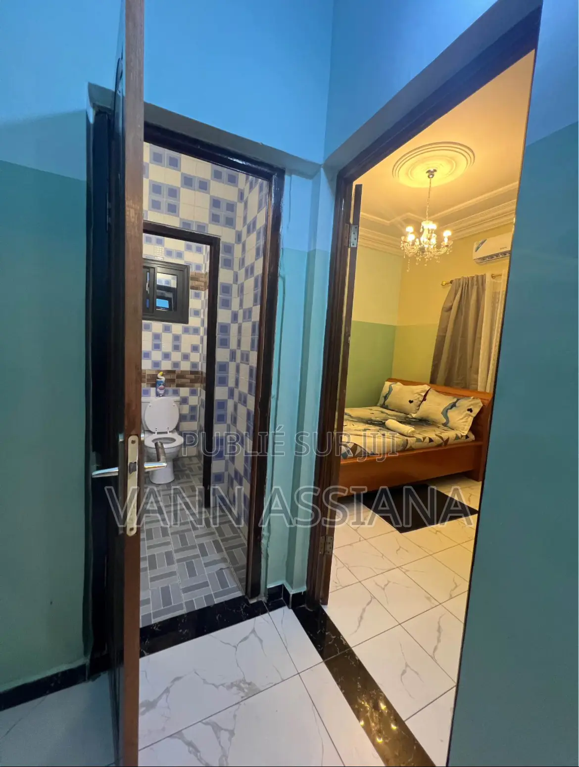 Furnished 2chbre Appartement dans Pointe-Noire à Louer