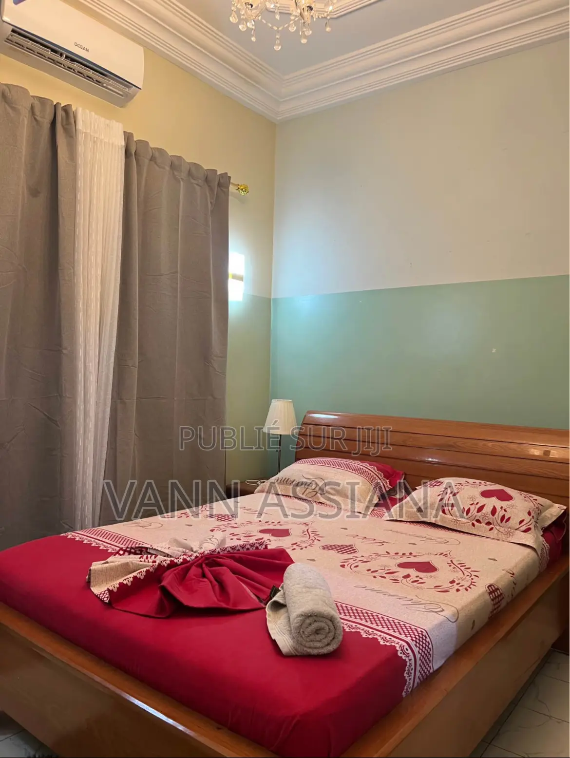 Furnished 2chbre Appartement dans Pointe-Noire à Louer