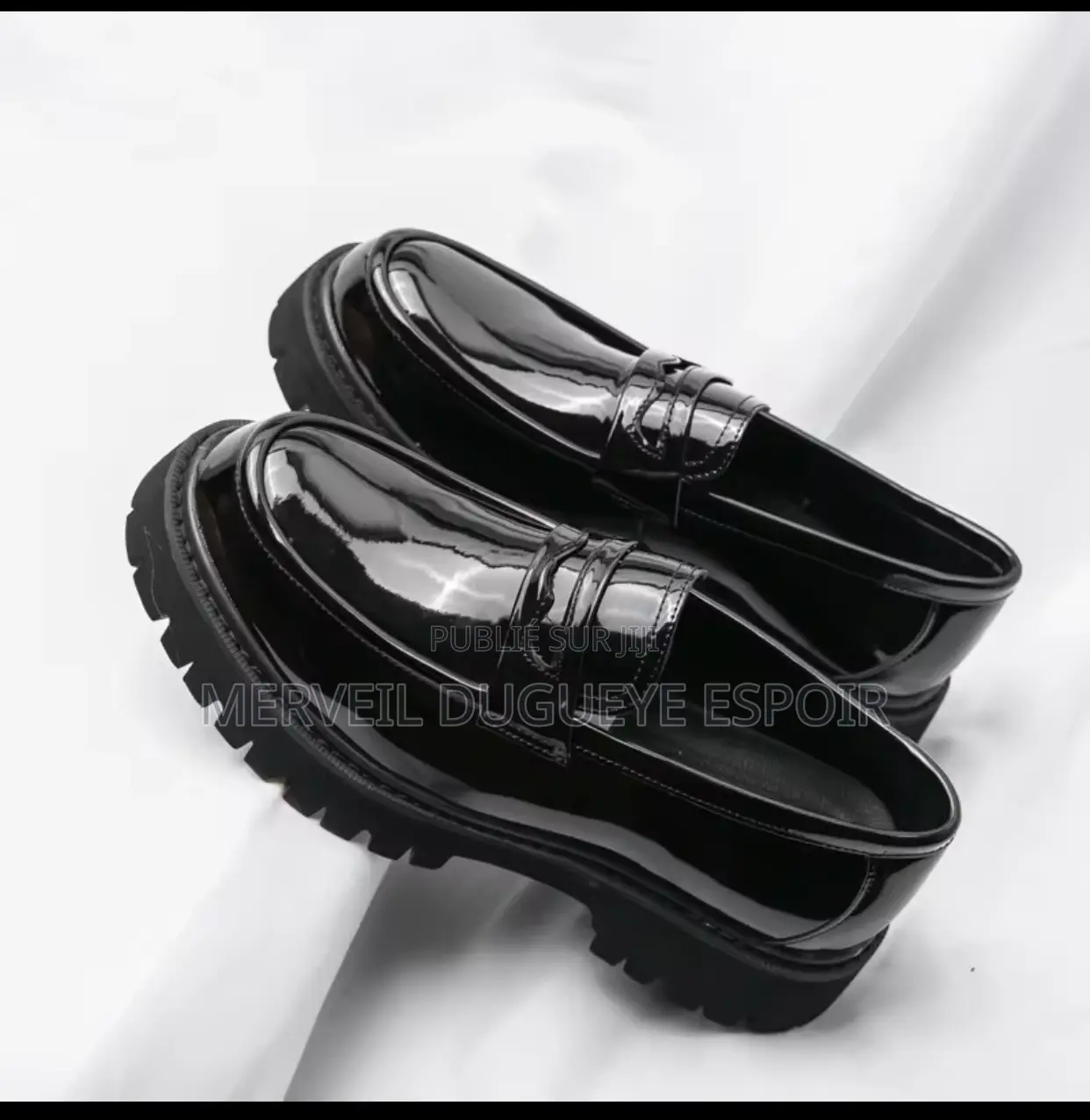 Mocassins Noires Blanches Nouvelle Tendance
