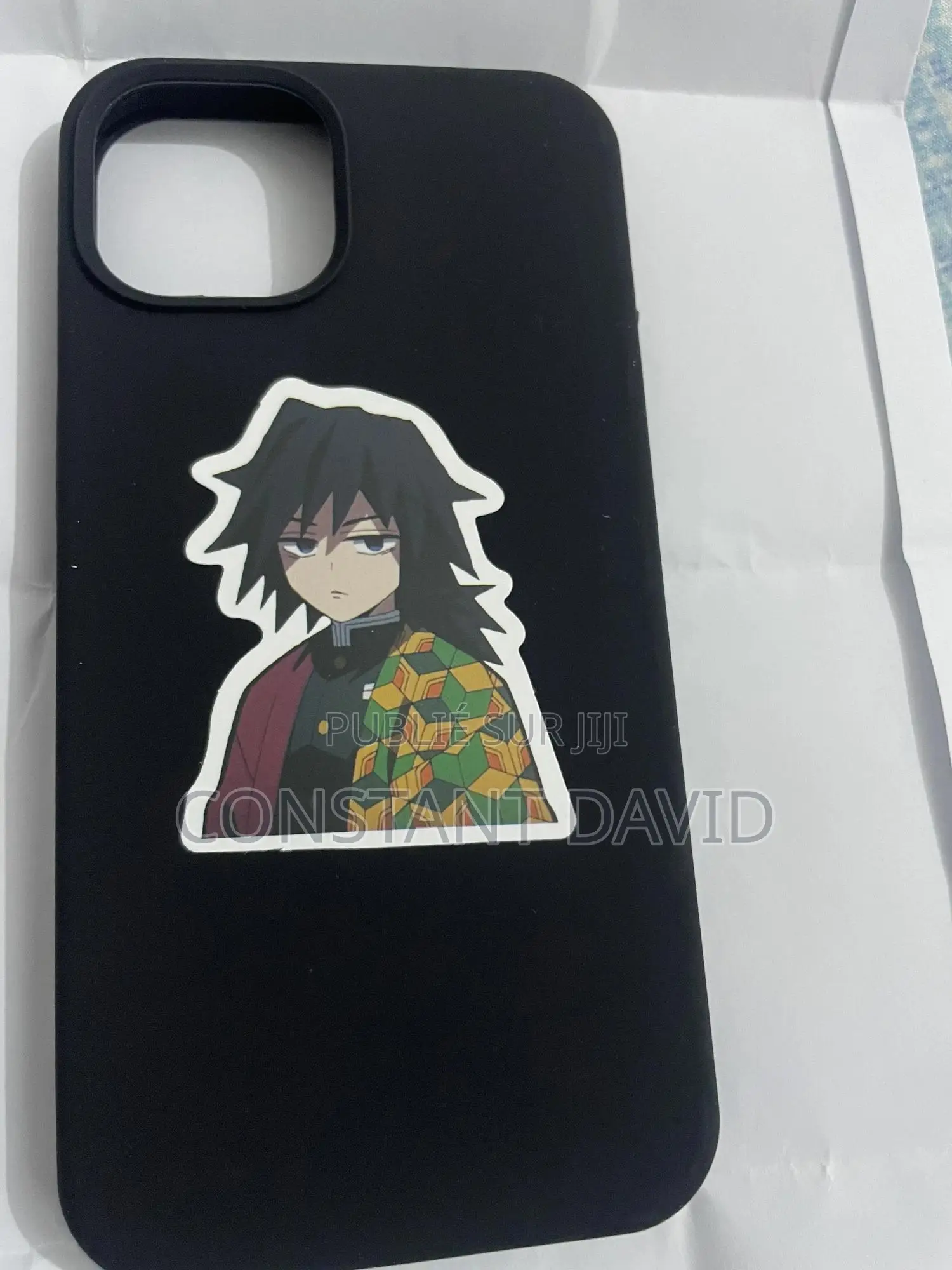 Coque iPhone Custom Manga – Design Giyu Tomioka (Demon Slayer) 🇯🇵