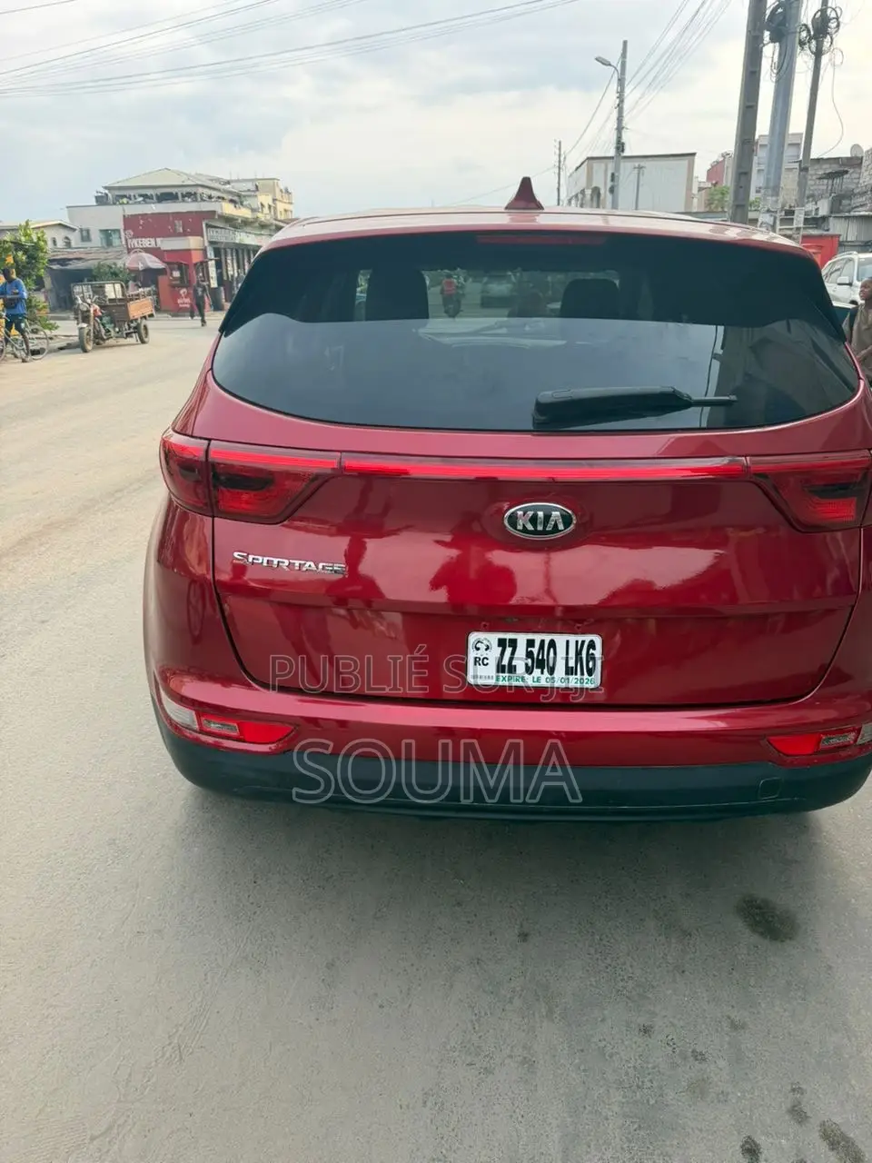 Kia Sportage EX AWD 2019 Rouge