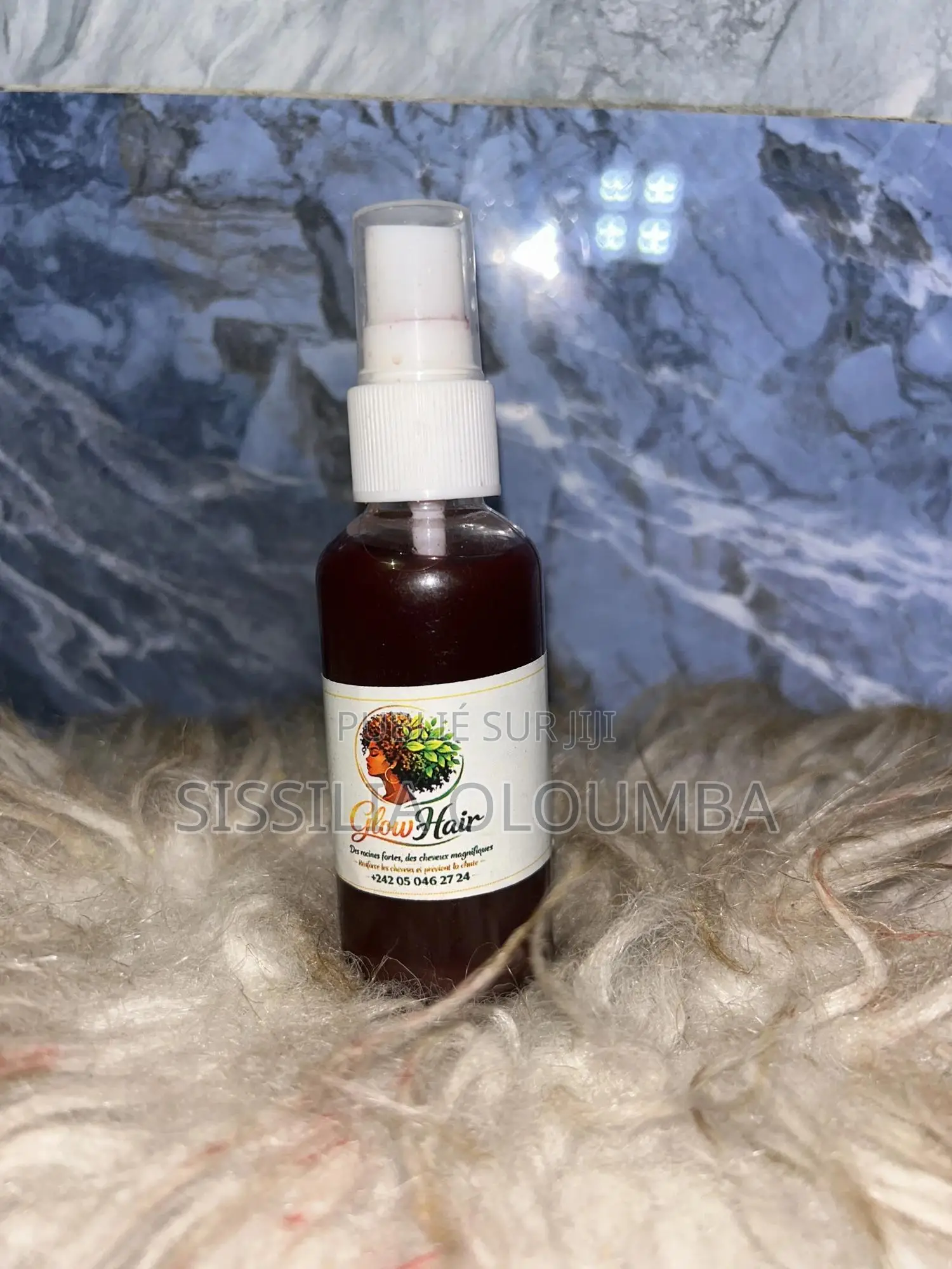 Glow Hair Spray Hydratant Pour La Pousse Des Cheveux