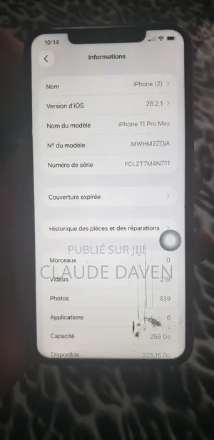 Apple iPhone 11 Pro Max 256 GB Gris