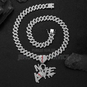 ‎Collier Ice No Love Avec Pendentif Cœur Brisé – Style Hip-Hop ‎