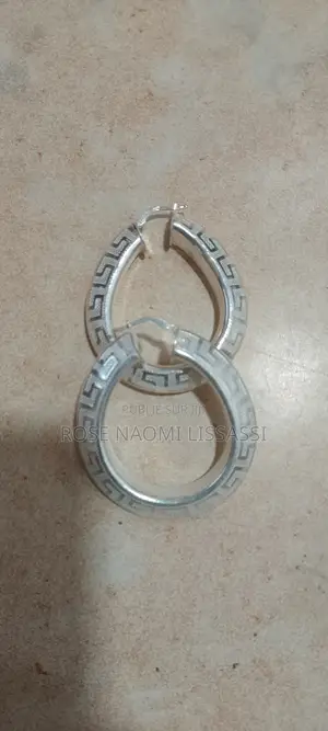 Boucles d'Oreilles en Argent Pur