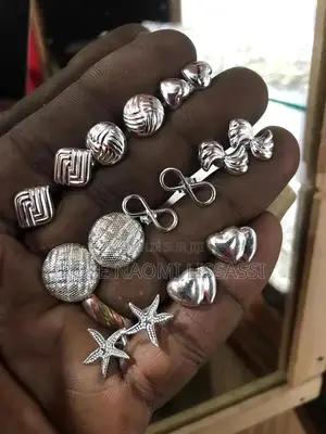 Boucles d'Oreilles en Argent Pur