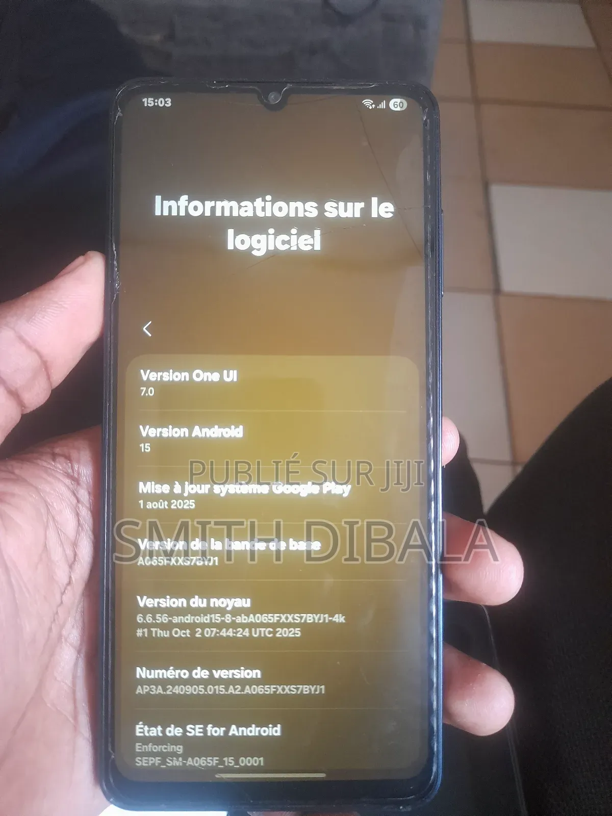 Samsung Galaxy A06 64 GB Noir