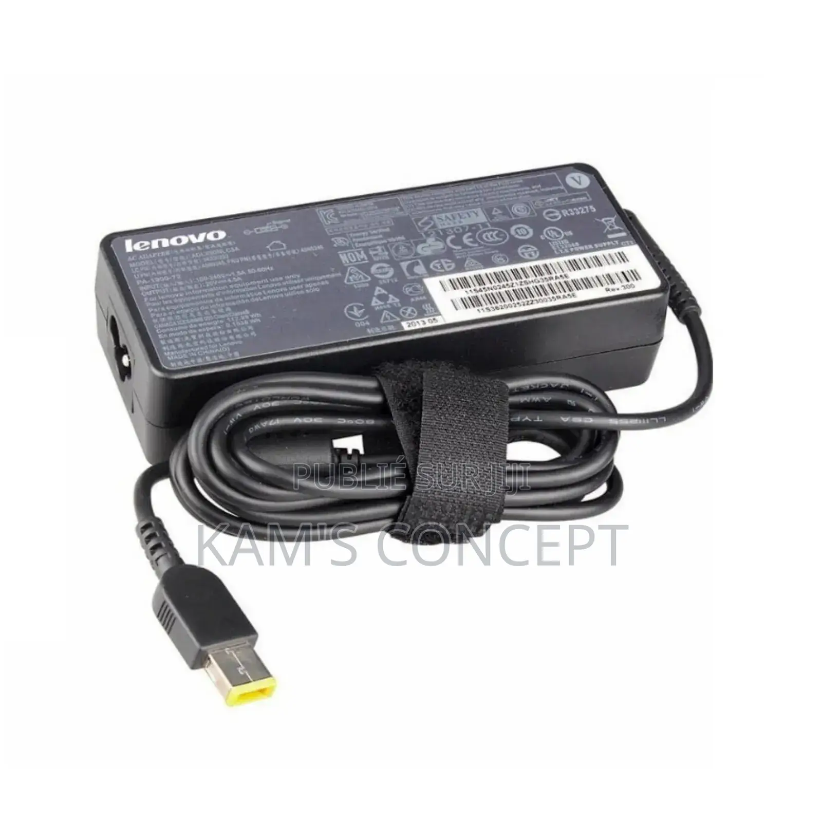 Chargeur Pc Lenovo Adlx65nlc3a D'origine.