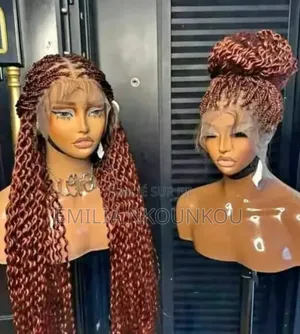 Perruque Tressée Moderne Très Élégante