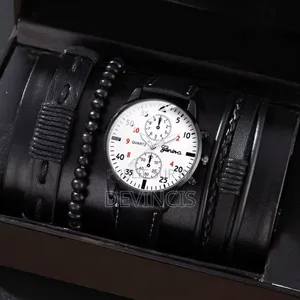 Ensemble De Montre + Bracelet Pour Homme.
