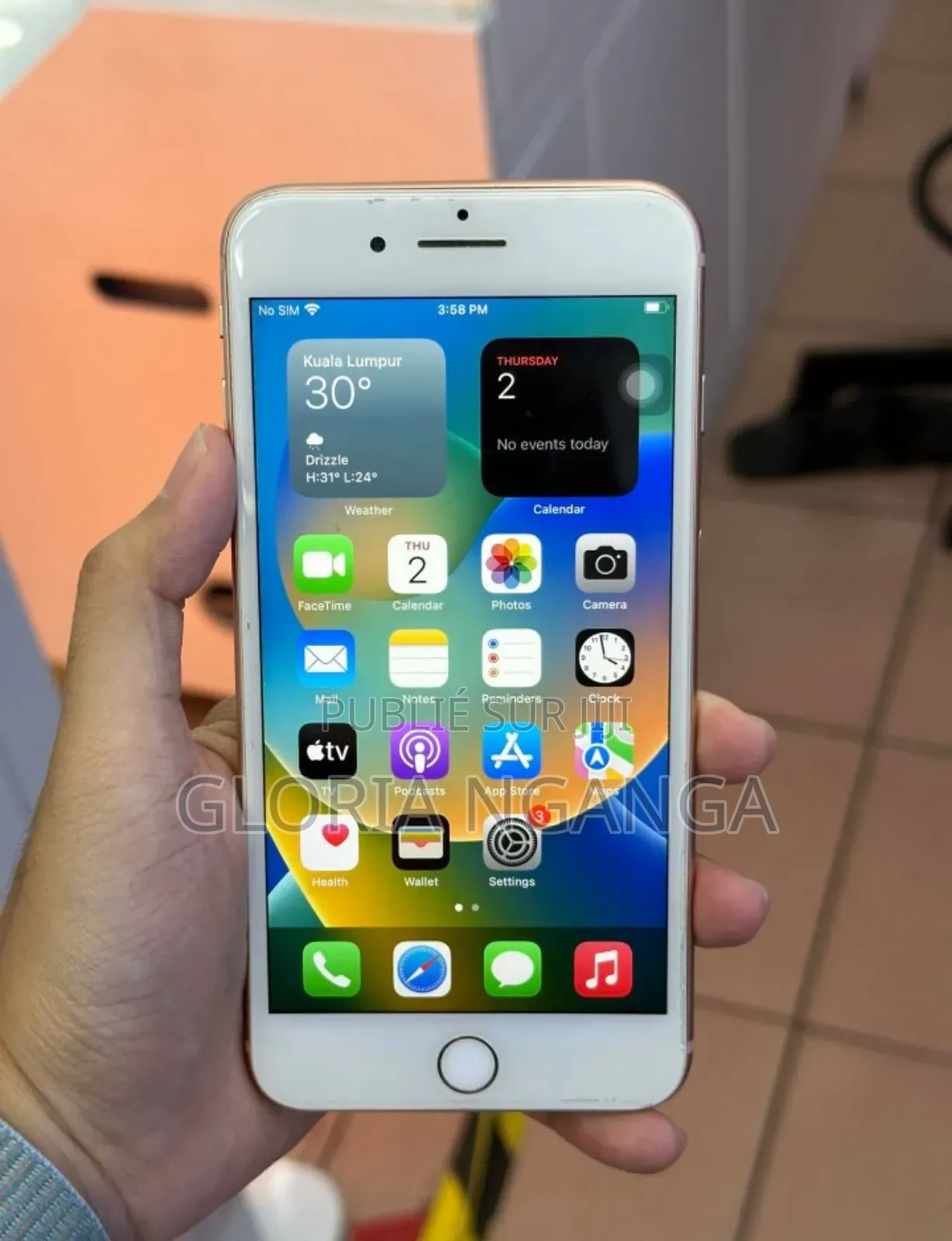 Nouveau Apple iPhone 8 Plus 128 GB Blanc