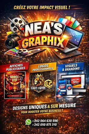 Création De Portraits Numériques – Nea’S Graphix