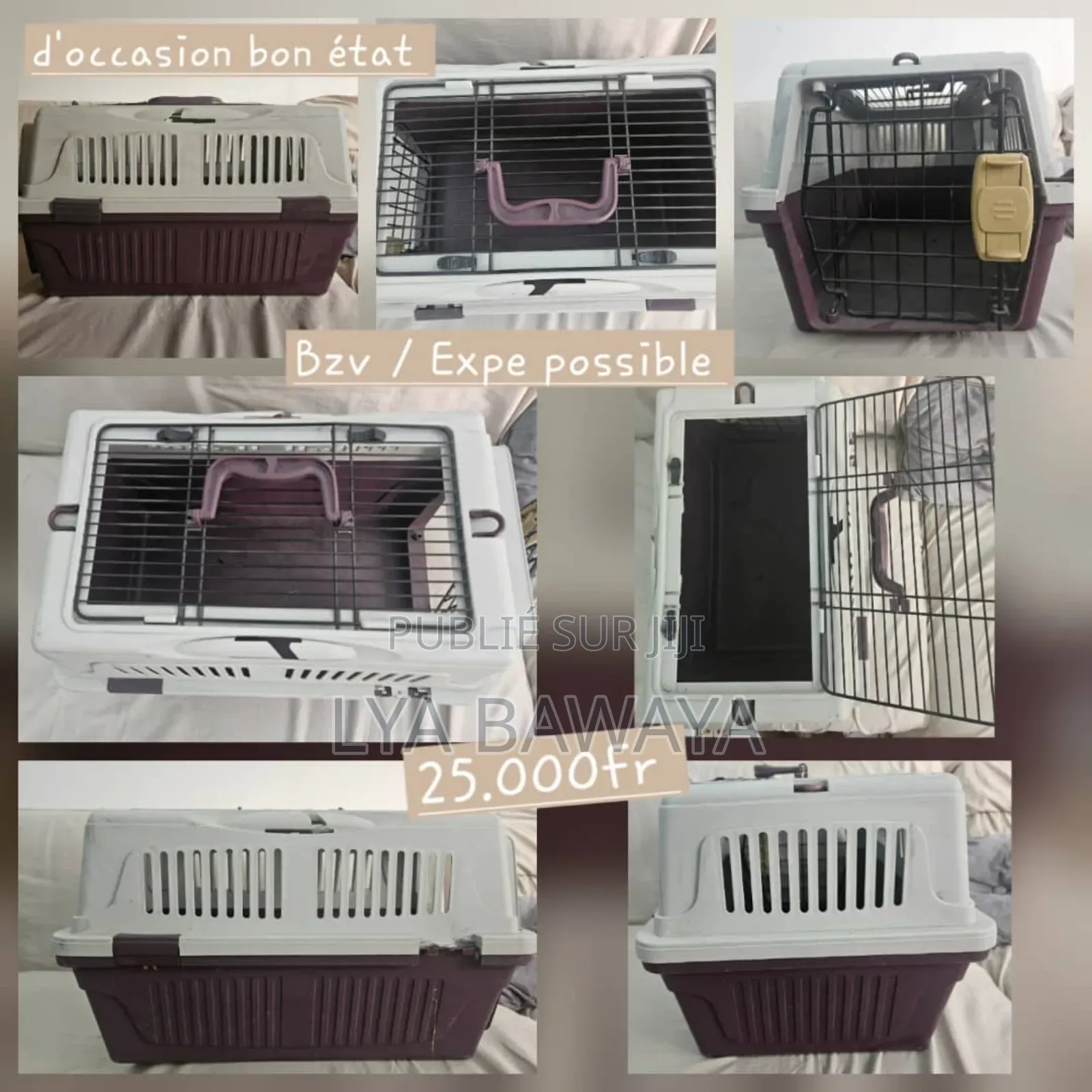 Cage De Transport Pour Animaux