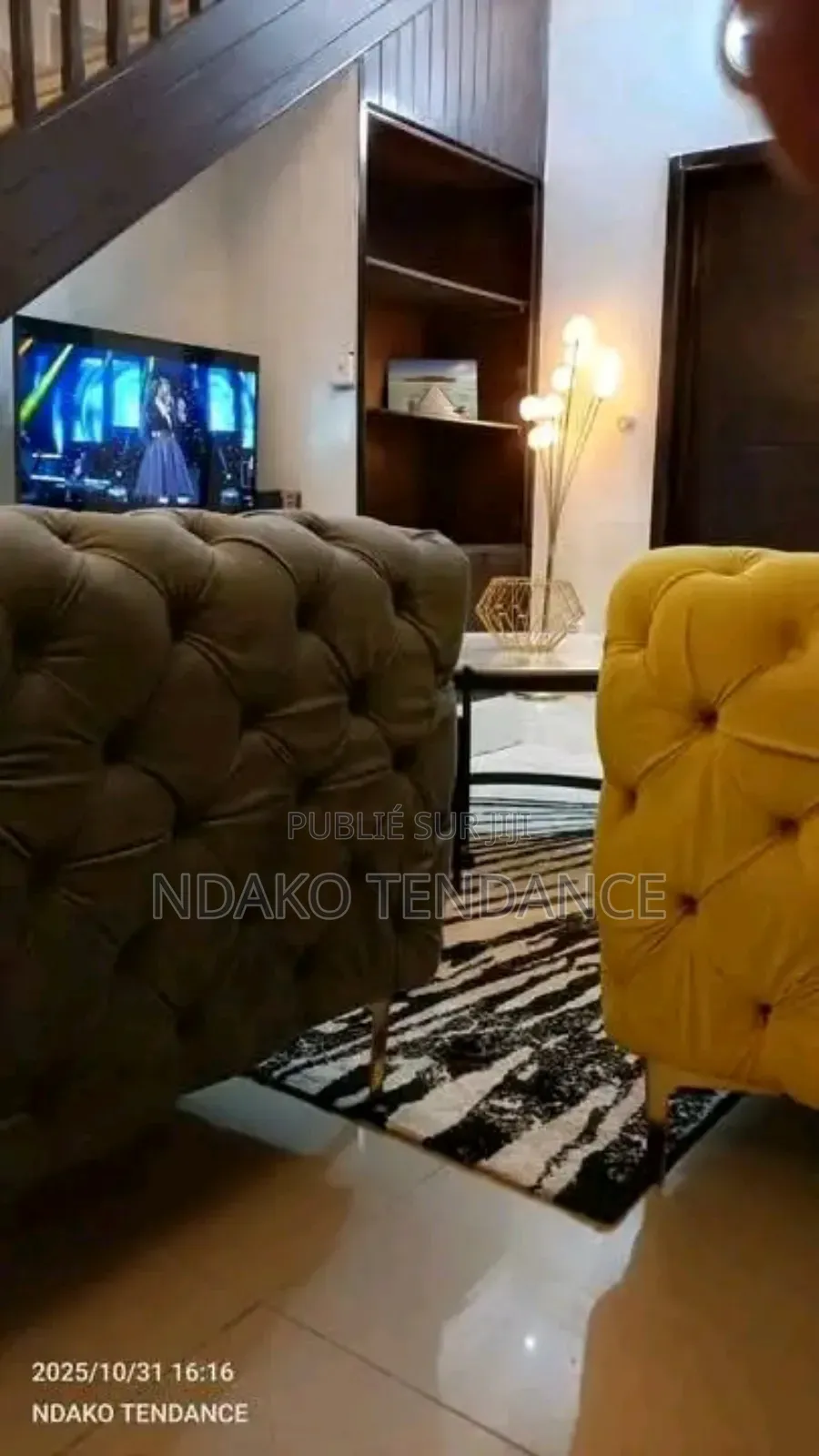 Furnished 2chbre Appartement dans Ndako Tendance, Lumumba à Louer