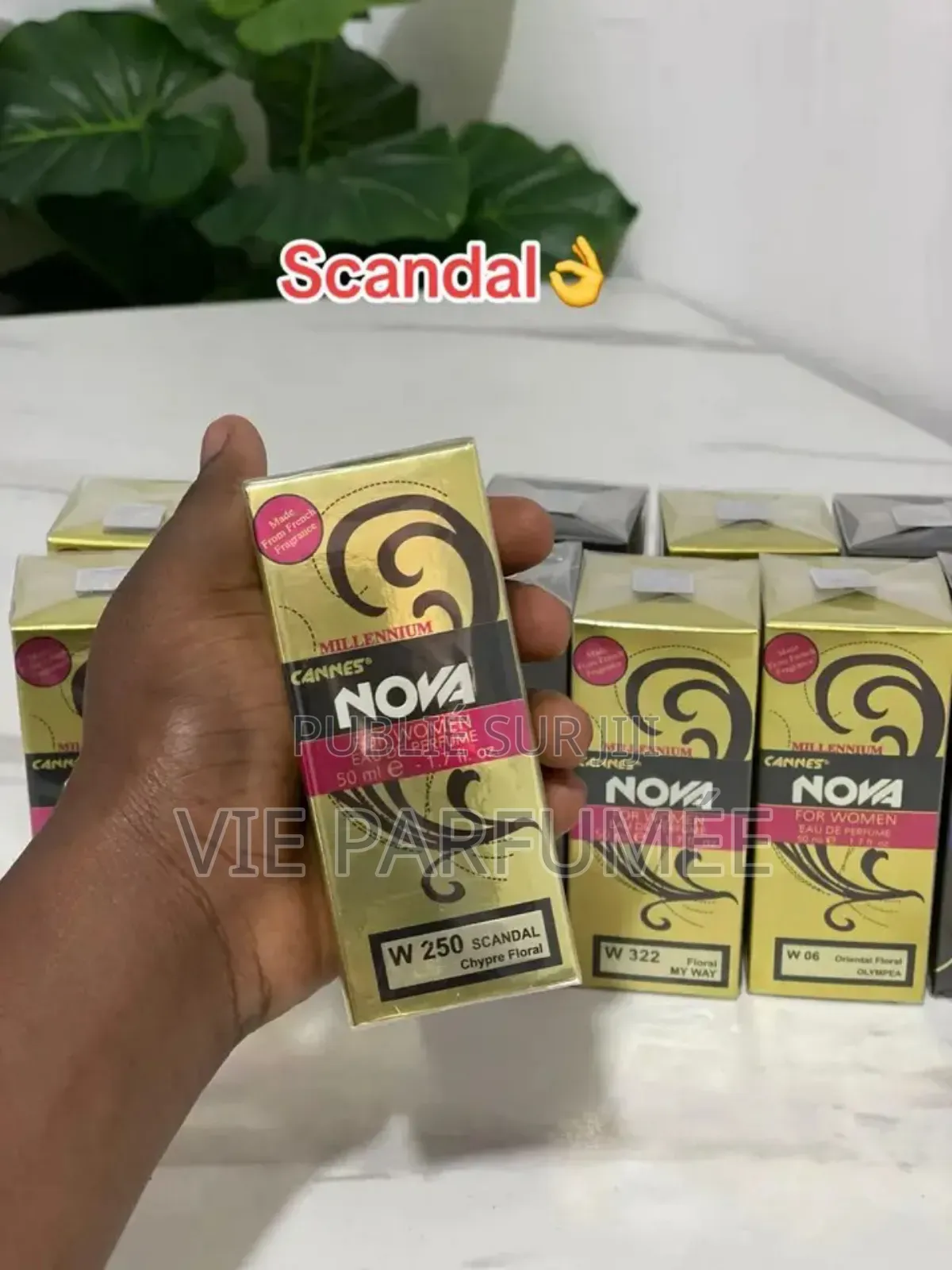 Eau De Parfum Cannes Nova 623 À 8000frs De Bonne Qualité.