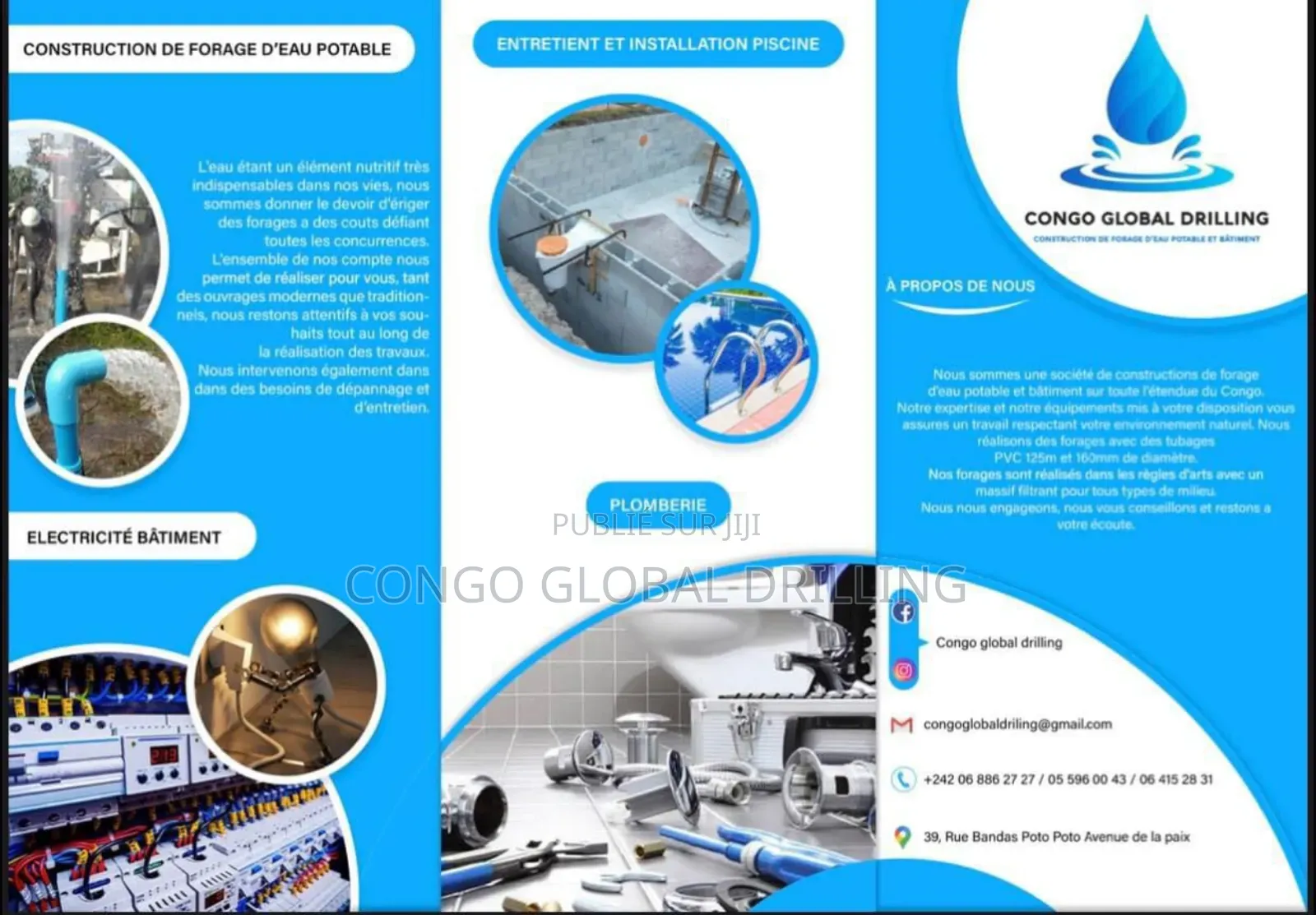 Pour Tous Besoins De Forage D’Eau, Nous Sommes Disponibles Pour Vous