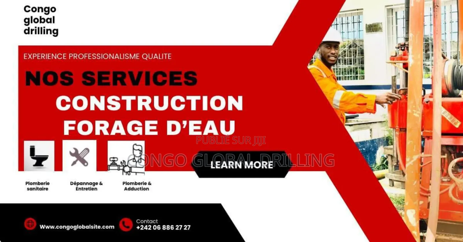 Pour Tous Besoins De Forage D’Eau, Nous Sommes Disponibles Pour Vous