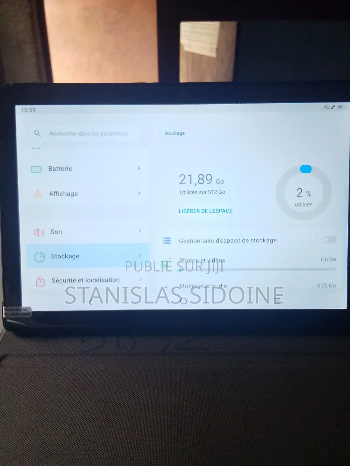 AirTab T2000 512 GB Noir
