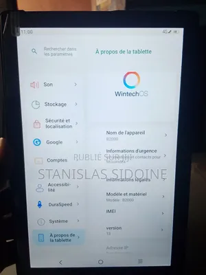 AirTab T2000 512 GB Noir