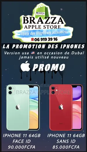 Nouveau Apple iPhone 11 64 GB Blanc