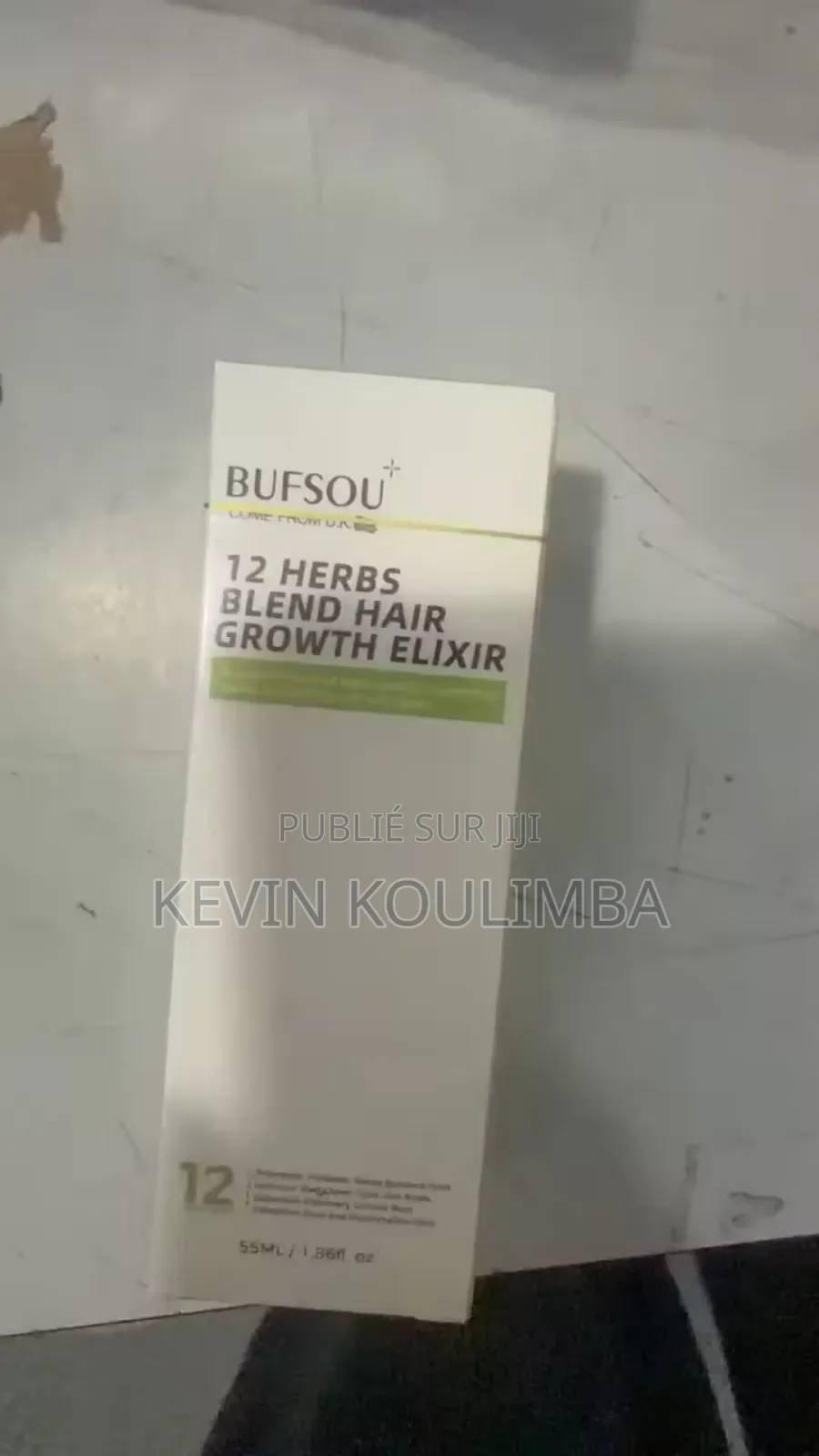 Bufsou Huile Capillaire Au 12 Herbes 100% Naturel