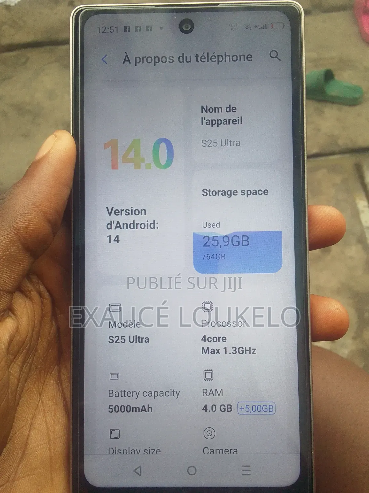 Nouveau M-Horse Yaya Toure 64 GB Gris