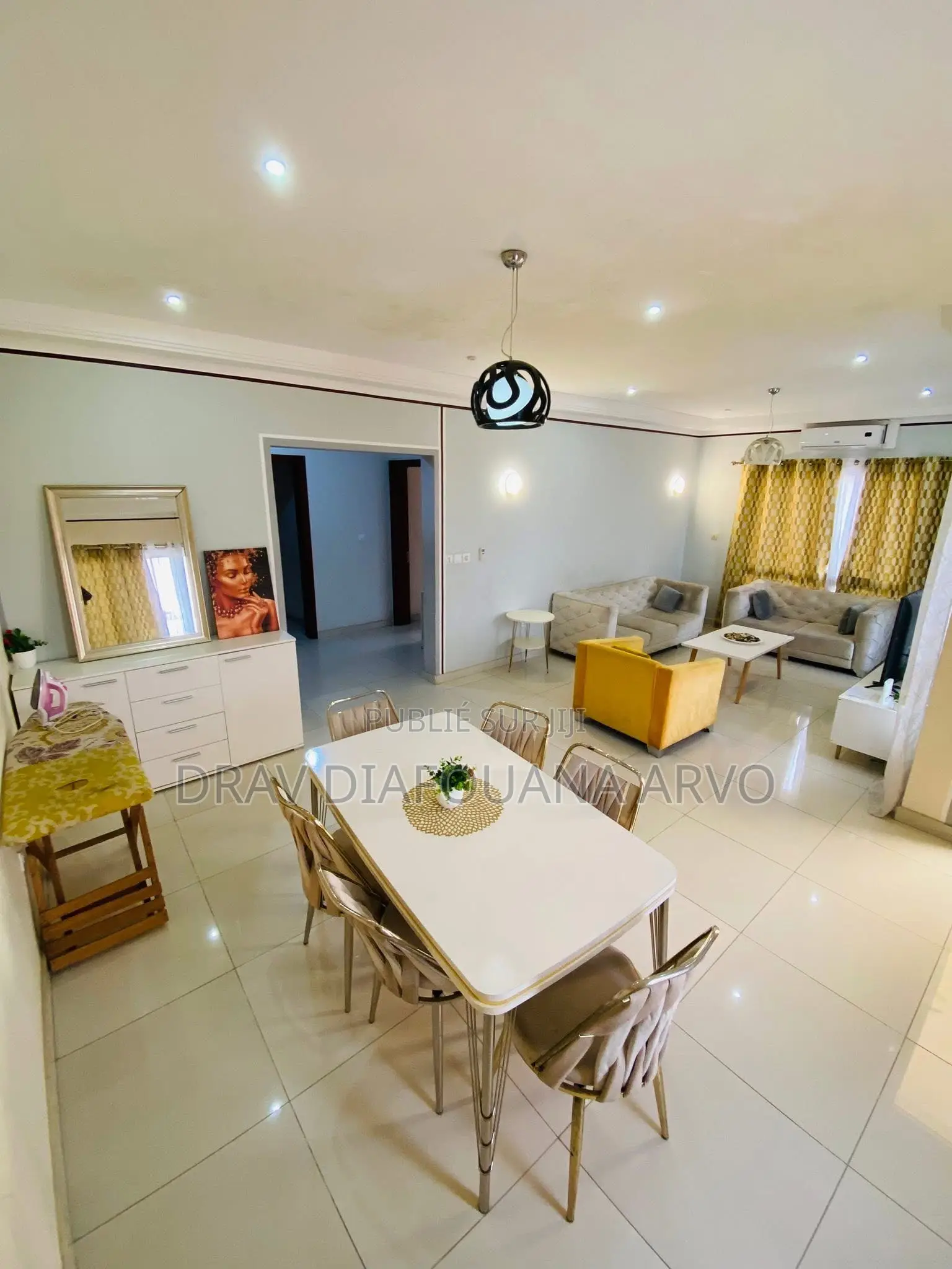 Furnished 2chbre Duplex dans Appartement Meublée, Lumumba à Louer