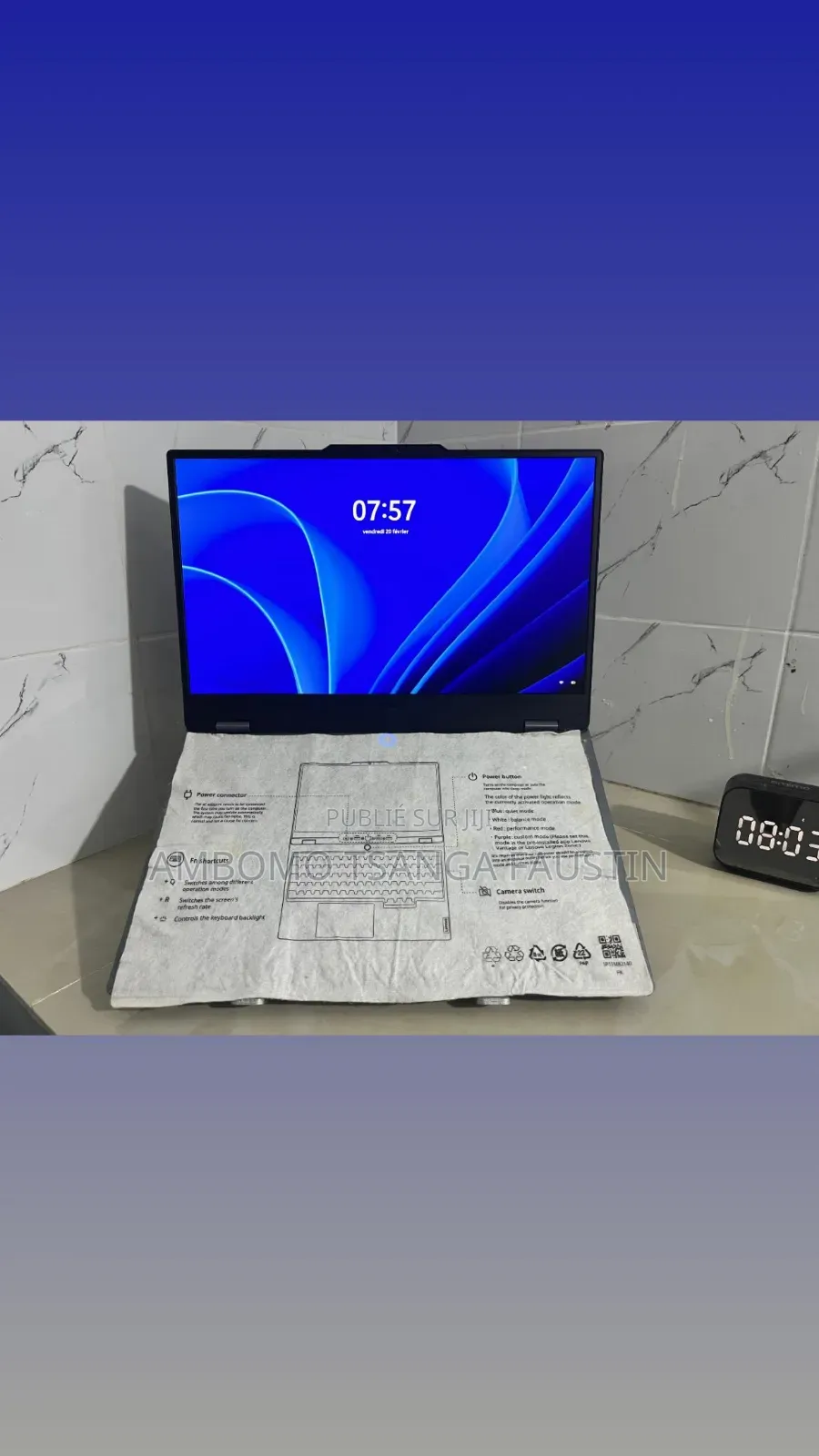 Nouveau Lenovo LOQ 15ARP9 24GB AMD Ryzen 7 SSD 512GB