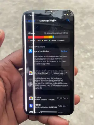 Apple iPhone X 64 GB Blanc