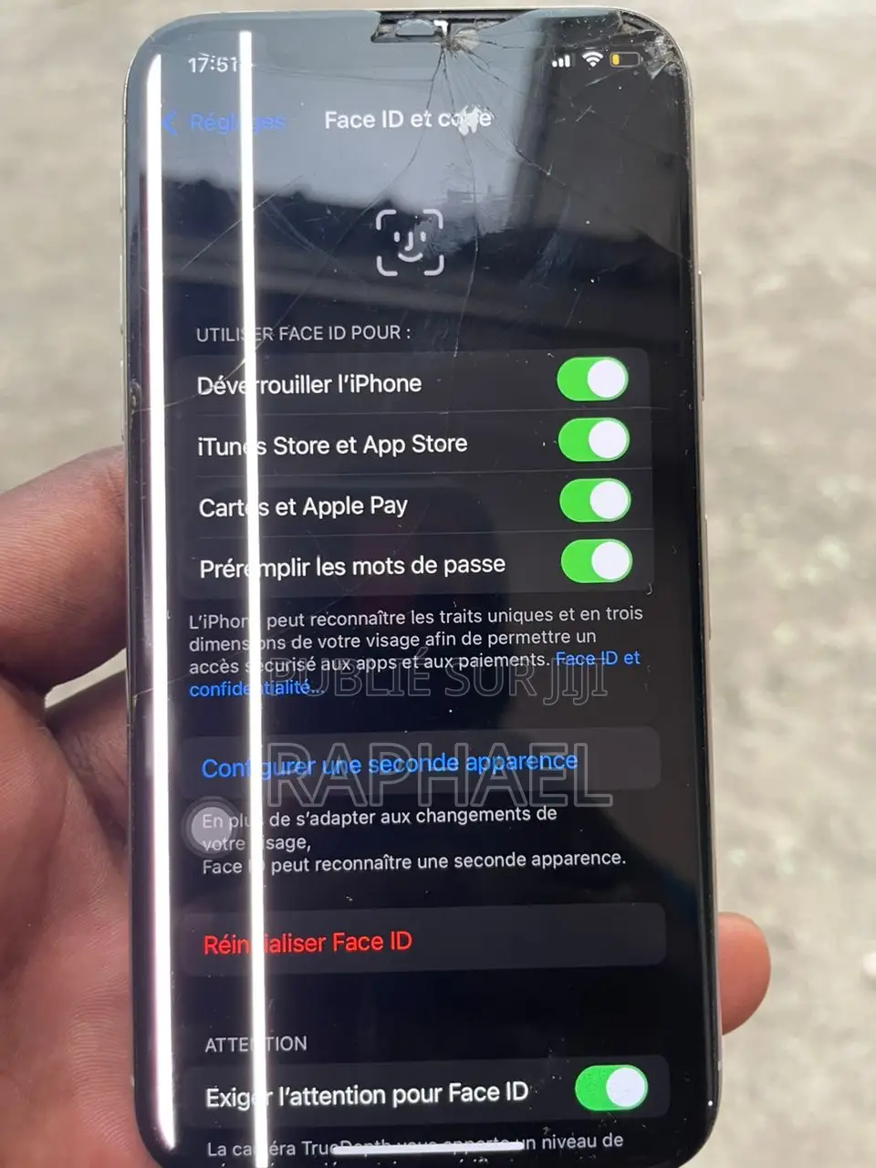 Apple iPhone X 64 GB Blanc