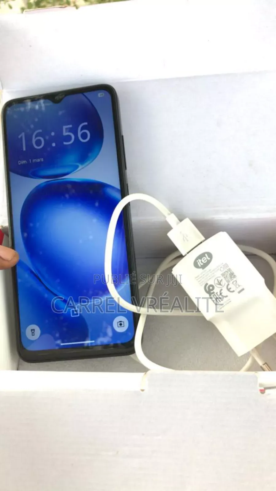 Nouveau Itel A100C 64 GB Noir