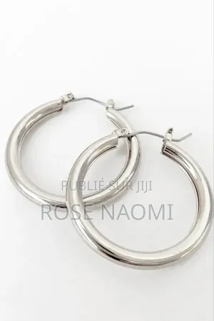 Boucles d'Oreilles en Argent Pur.
