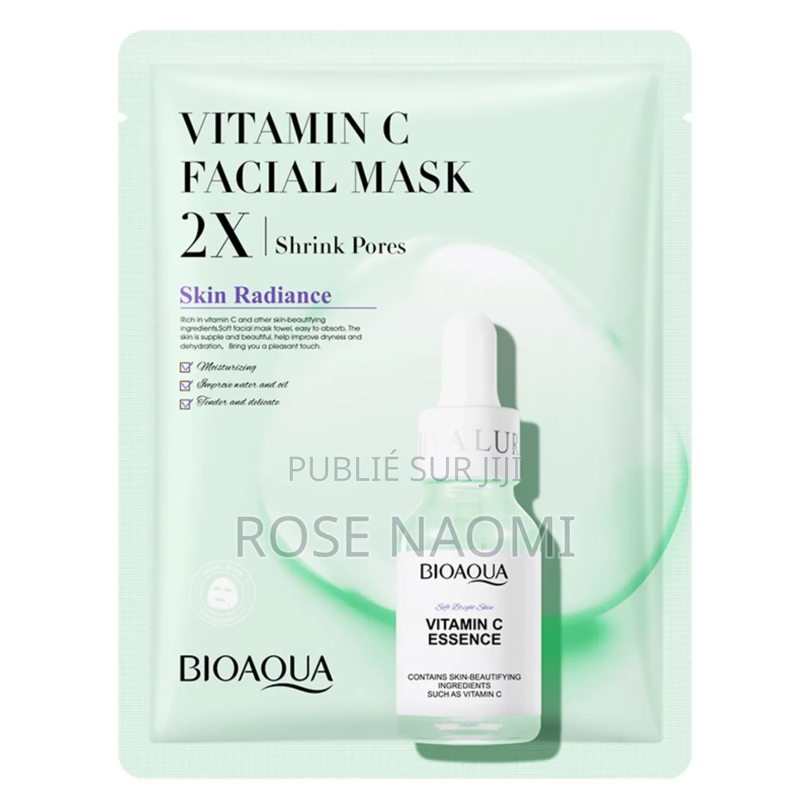 Masque Vitamine C, Avoir Une Peau Bien Hydrater