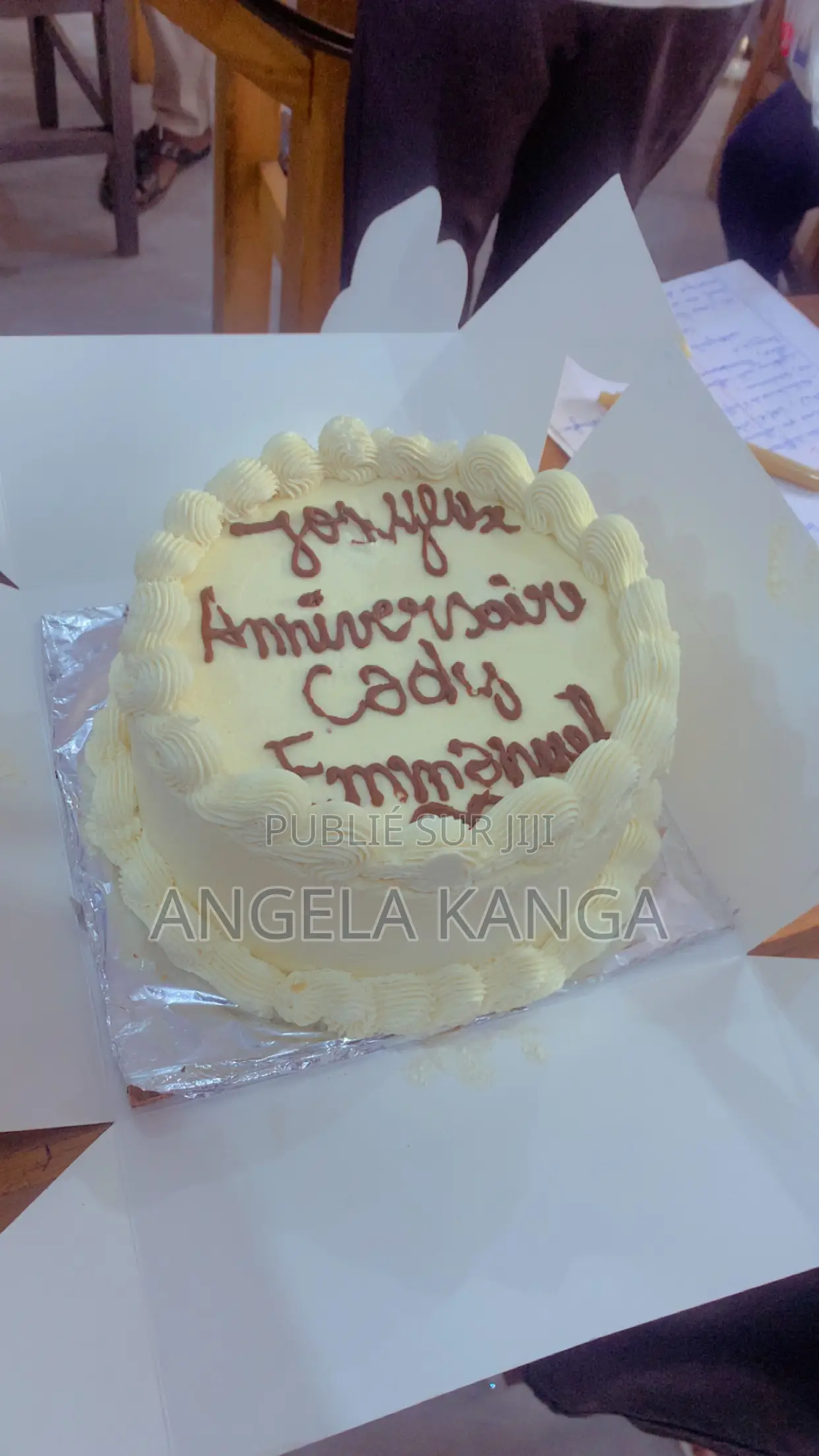 Gâteau D’Anniversaire Les Délices De Kenaya