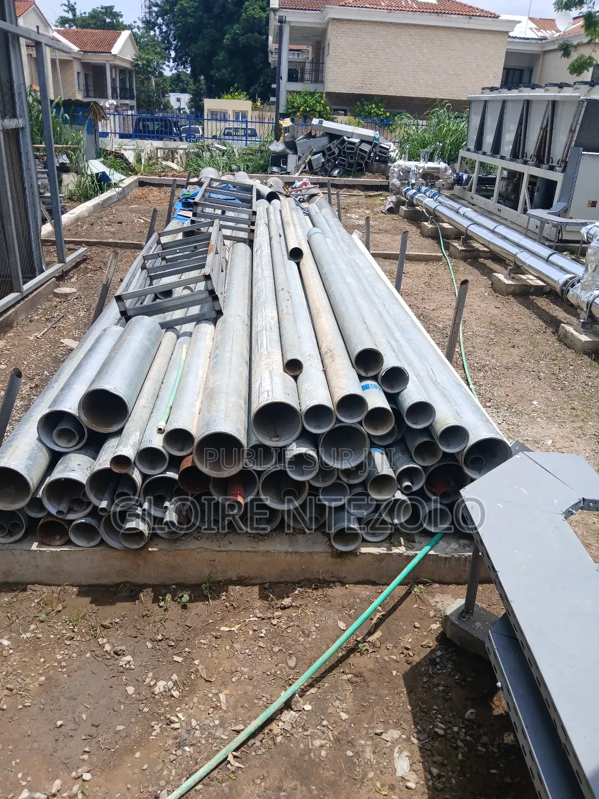 Tuyaux en Acier Ou Encore Appelé Tuyaux Galvanisé