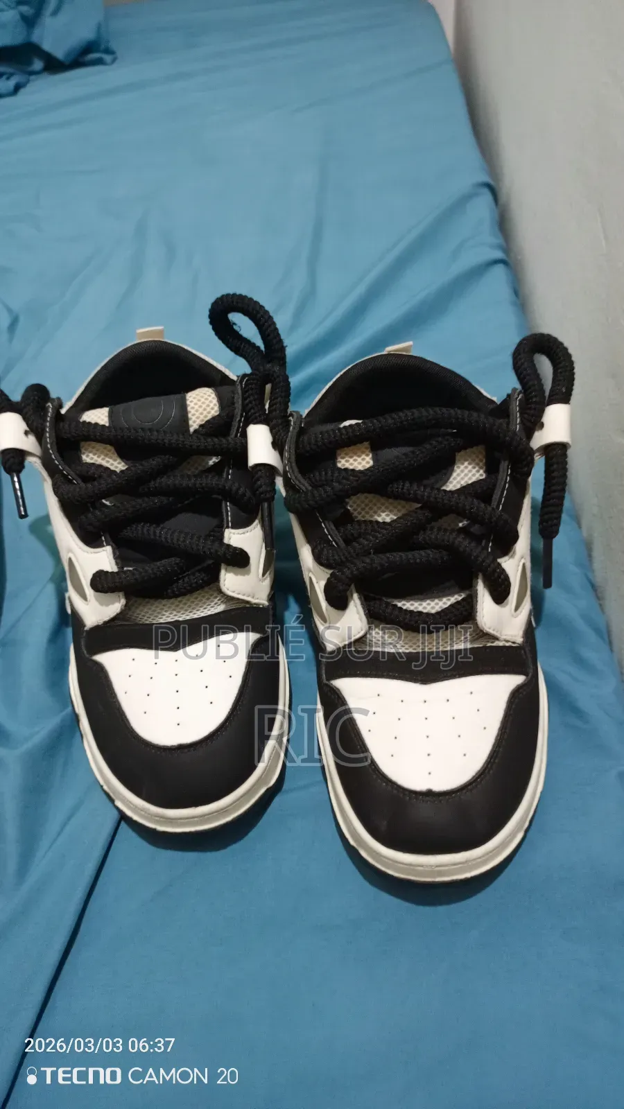 Baskets Ogiy Fashion - Noir Et Blanc