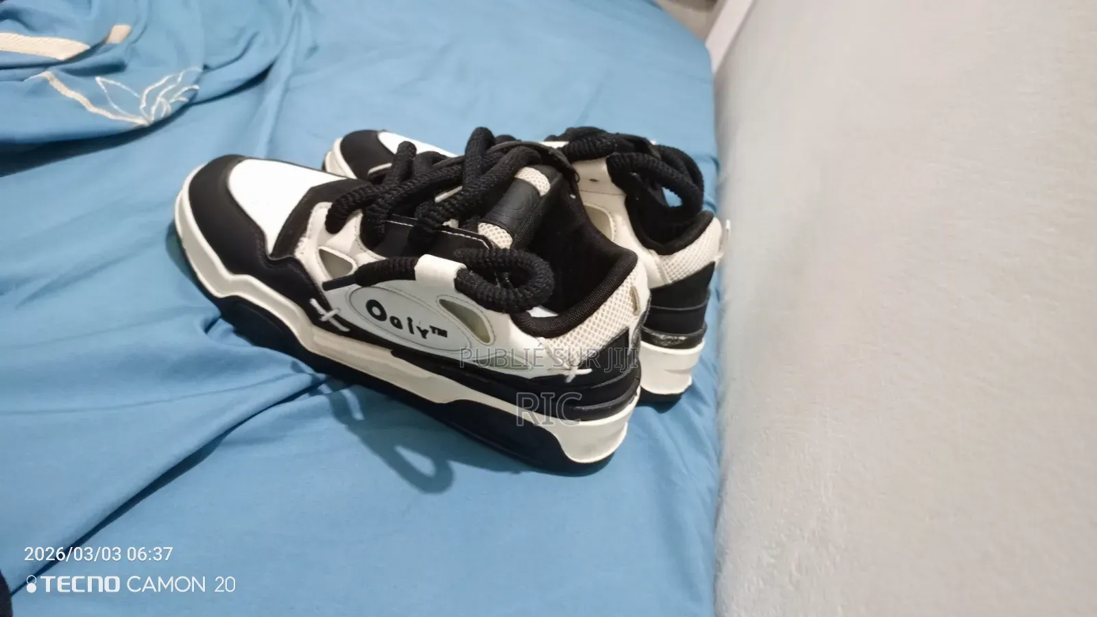 Baskets Ogiy Fashion - Noir Et Blanc