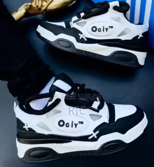 Baskets Ogiy Fashion - Noir Et Blanc