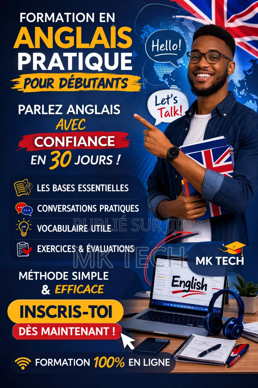 Anglais Pratique Pour Débutants – Parlez Avec Confiance en 30 Jours