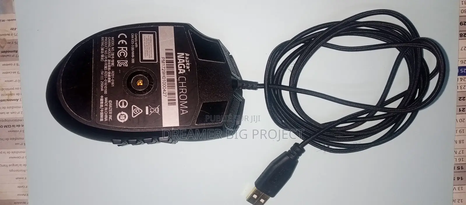 Souris 12 Boutons Pro – Graphisme & Streaming