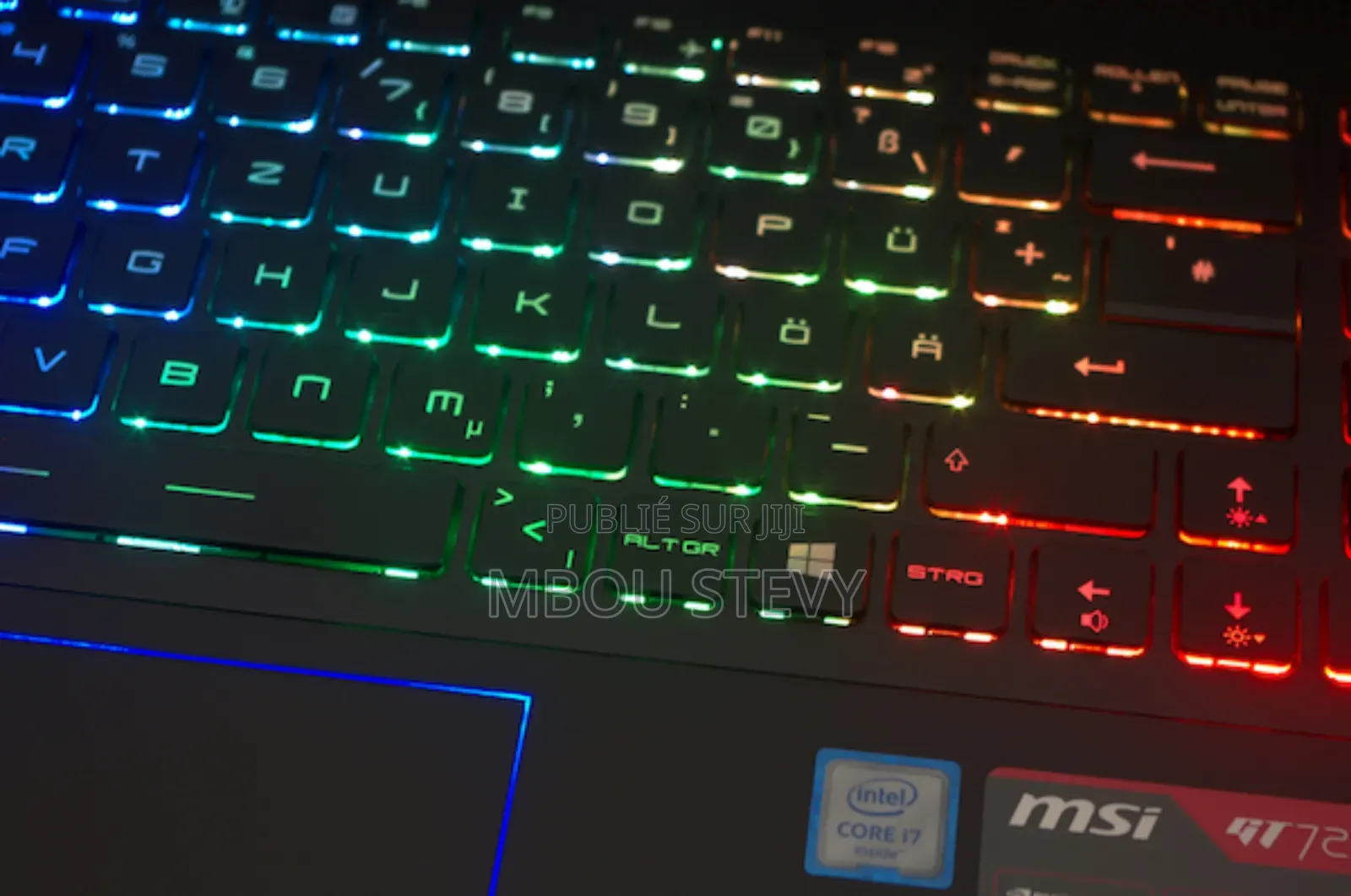 Ordinateur portable MSI GE62 7RE 16GB Intel Core i7 HDD+SSD 16 GB